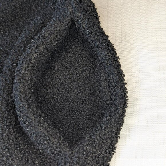 Misng Women's Faux Shearling Shaggy Oversized Shacket Jacket Long Sleeve Fuzzy - Picture 6 of 6